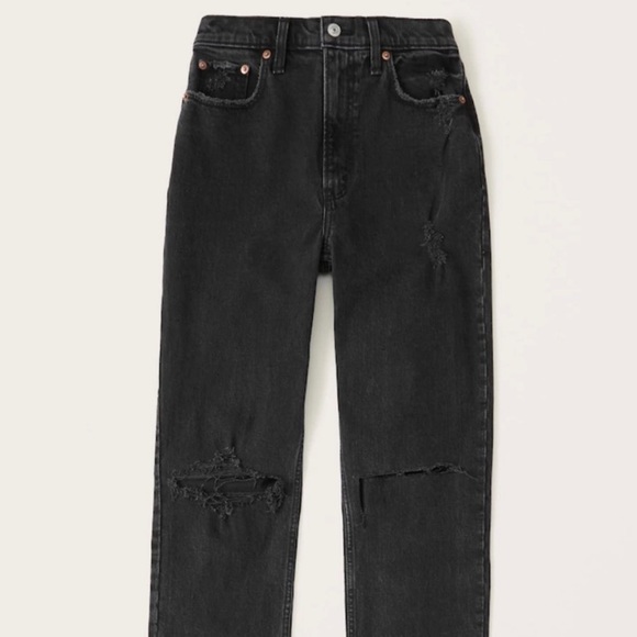 A&F 90’s Straight Ultra High Rise - Picture 4 of 7